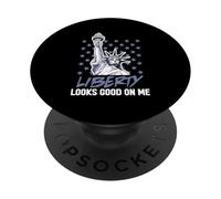 LIBERTY LOOKS GOOD ON ME PopSockets PopGrip Adesivo