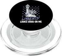 LIBERTY LOOKS GOOD ON ME PopSockets PopGrip per MagSafe