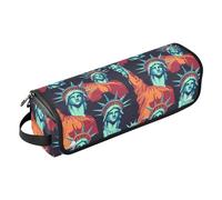 Liberty Pattern 2 in 1 Organizer per strumenti per capelli con tappetino rimovibile resistente al calore custodia da viaggio a doppio strato per Straigheners, ferro arricciacapelli, asciugacapelli