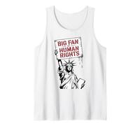 Liberty Protest Statua della libertà Grande Fan dei Diritti Umani Canotta