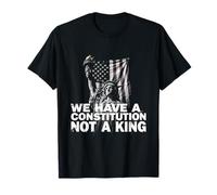 Liberty Uomo Donna Vintage USA Bandiera Patriottica Freedom Graphic Maglietta