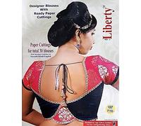 Liberty Volume-3 Designer Blouses with Ready Paper Cuttings for Total 30 Blouses (Marathi/Hindi/English Language)