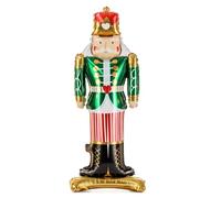 Libetui Palloncino XXL in pellicola Schiaccianoci decorazione natalizia palloncino con funzione leggio soldato figura autoportante palloncino Natale palloncino regalo ragazzo e uomo per Natale