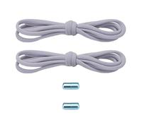 LIbgiubhy 1 paio di lacci multiuso per scarpe da ginnastica facili da indossare e rimuovere, lacci elastici per scarpe, con ganci in metallo, Blu corallo.