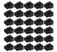 LIbgiubhy 30 pezzi spinta in 8 pin (6 + 2 pin) filo maschio ABS per scheda grafica GPU alimentatore cavo manicotto