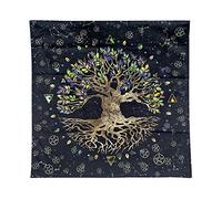 LIbgiubhy Arazzo Tovaglia Alberi Celtici Rituale Panno Spirituale Santo Tarocchi Tovaglia
