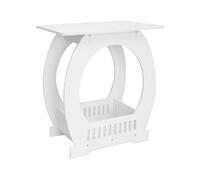 LIbgiubhy Bordi arrotondati sicuri della costruzione robusta del PVC della Tabella quadrata di risparmio di spazio adatti per la decorazione moderna di studio degli interni