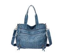 LIbgiubhy Borsa a tracolla alla moda e funzionale per le donne borsa a tracolla per lavoro e scuola, F