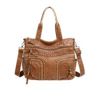 LIbgiubhy Borsa a tracolla alla moda e funzionale per le donne borsa a tracolla per lavoro e scuola, B