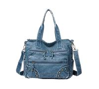 LIbgiubhy Borsa a tracolla alla moda e funzionale per le donne borsa a tracolla per lavoro e scuola, H