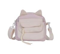 LIbgiubhy Borsa a tracolla in nylon contemporanea per le borse a tracolla delle donne con la cinghia regolabile per lo shopping e l'evento sociale, A