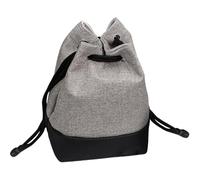 LIbgiubhy Borsa per fotocamera con coulisse, vintage, DSLR con cinturino regolabile, morbida custodia per obiettivo, gadget per viaggi, impermeabile, Gray Trumpet