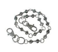 LIbgiubhy Catena stile punk con materiali in lega per gli appassionati di moda alla moda e ornamento di fotografia di strada