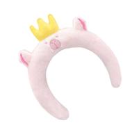 LIbgiubhy Cerchietto per capelli in peluche per donne e ragazze, accessorio per il trucco