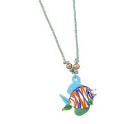LIbgiubhy Collana con ciondolo a forma di pesce, collana unica multifunzione con ciondolo per il collo, per donne che cercano stili distintivi