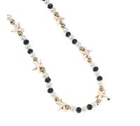 LIbgiubhy Collana con ciondolo a forma di stella marina, regolabile, per vacanze al mare, per varie occasioni