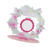 LIbgiubhy Elegante espositore per spille in acrilico con rotazione a 360 gradi, accessorio portatile per collezionisti e venditori