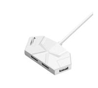 LIbgiubhy Espansore USB a 4 porte/7 porte per PC portatile Keyborad USB Fan USB 2.0 Hub USB Extension Splitter con luce colorata