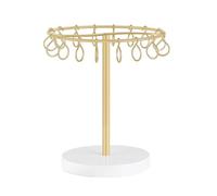 LIbgiubhy Espositore per capelli in metallo, elegante, per camere da letto e dormitori