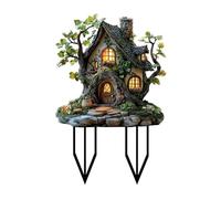 LIbgiubhy Giardino Pathways Marker Scoiattoli Palo Per aiuole Recinzioni Decorative Outdoor Segno Paesaggio Accento Esterna Prati Decorativi Esterni Pali
