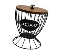 LIbgiubhy Moderna cialde di caffè Organizzatori Funzionale Caffè Rack di Stoccaggio Portatile Organizzatori Studio Display
