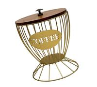 LIbgiubhy Moderna cialde di caffè Organizzatori Funzionale Caffè Rack di Stoccaggio Portatile Organizzatori Studio Display
