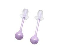 LIbgiubhy Orecchini rotondi multiuso in bioplast, flessibili, per piercing all'orecchio, al naso, in robusto materiale bioceramico