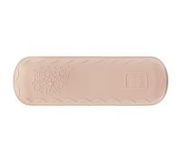 LIbgiubhy Porta pennelli da trucco alla moda in silicone morbido e setoso scatola per pennelli cosmetici portatili per pennelli per il viso organizzatori di strumenti