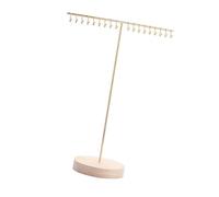 LIbgiubhy Portagioie portatile in lega con supporto salvaspazio per collana e supporto alla moda accessorio per la casa
