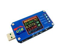 LIbgiubhy Regolatore di tensione USB di precisione con misurazione della frequenza da 5 V a 12 V regolatore di tensione USB Amperometro