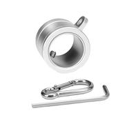 LIbgiubhy Rotante Flagpole Anelli Lega di Alluminio Con 304 Moschettone In Acciaio Inox Per 0.9-1.05 Pollici Diametro Pali Outdoor Spinner Hardware