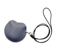 LIbgiubhy Sacchetto per cuffie da collo appeso custodia per cuffie portatile custodia in pelle ciondolo piccola custodia per cuffie