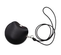 LIbgiubhy Sacchetto per cuffie da collo appeso custodia per cuffie portatile custodia in pelle ciondolo piccola custodia per cuffie