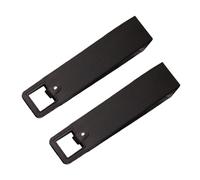 LIbgiubhy Set di 2 sacchetti in pelle sofisticati per bottiglie di vino, portatili, per picnic e feste, porta champagne, Nero
