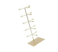 LIbgiubhy Supporto per occhiali da vista con struttura in metallo, elegante espositore per occhiali da sole e da banco