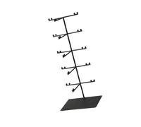 LIbgiubhy Supporto per occhiali da vista con struttura in metallo, elegante espositore per occhiali da sole e da banco
