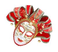 LIbgiubhy Veneziani Commedia Masquerade Giullari Cosplay Party Squisite Decorazioni da parete per Halloween