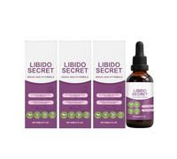 Libido Secret | Supporta la resistenza, la vitalità, l'equilibrio ormonale e le esperienze sessuali | Formula sessuale delicata e non irritante per la vita quotidiana,3pcs