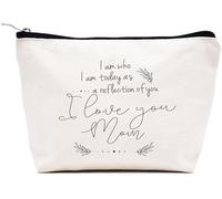 LIBIHUA Regalo di fidanzamento, regalo di nozze per donne, regalo per addio al nubilato per lei, regalo per feste di addio al nubilato, trousse per trucchi da viaggio, Beige, 9.8 ″ W x 7″ H x 2.7″