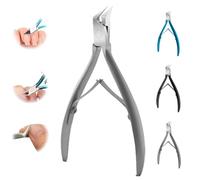 Libiyi Outfany Easyclip Easy Clip,Grishay Easyclip Nail Clippers,Cuticle Nippers,Stainless Steel Pedicure Clippers Toenail Cutters,Precision Toenail Clippers,for Thick or Ingrown Toenails (Sliver)