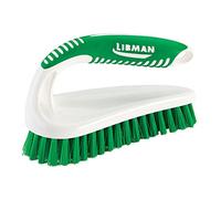 Libman Commercial 57 Power Scrub Brush, Polipropilene, 7" x 2.5" scrubbing Surface, Green and White (Pack of 6) L8