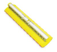 Libman Commercial 956 - Set di 6 ricariche per scopa a rulli sintetici, spugna larga 30,5 cm, giallo e rosso