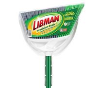 Libman Set combinato di scopa con paletta | Uso interno ed esterno | Scopa per peli di animali domestici | Scopa larga 27,9 cm | Paletta larga 26 cm | 1 scopa | 1 paletta | Manico lungo 124,5 cm | Set