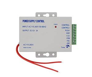 LIBO Access Control Power Supply K80 Interruttore di alimentazione DC 12V 3A AC 110~260V per tutti i tipi Sistema di Controllo Accessi Serratura con Ritardo (K803A)