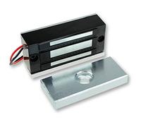 LIBO Serratura magnetica elettrica 60KG/130lbs Controllo accessi Serratura metallica in metallo DC12V Fail Safe NC Tipo per sistema di sicurezza Porta singola (L-60kg)