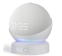 Liboer Base batteria per Echo Dot 5a generazione Make Echo Dot 5 Portatile Echo Dot 5th e Home Mini Stand Accessori, altoparlante non incluso (bianco)