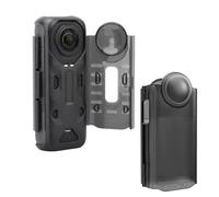 LIBOQIAO Custodia protettiva per obiettivo Insta360 X4 e copertura dello schermo, protezione obiettivo protezione dello schermo Accessori per fotocamera per Insta360 X4