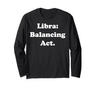 Libra: Balancing Act Harmony and Peace Maglia a Manica