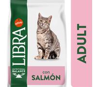 Libra Cat Cibo Secco per Gatti Adult di Salmone e Riso 3 Kg