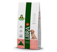 Libra - Crocchette per Cuccioli Cani Piccoli, Medi e Grandi Agnello e Riso 15 kg